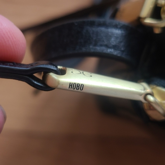 HOBO Black Soft Leather Evella Crossbody Bag - Picture 10 of 13